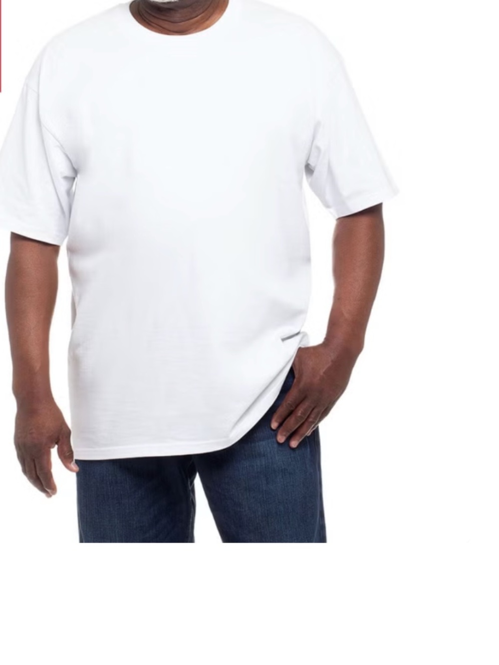 Kirkland Signature White Crew Neck T-Shirt